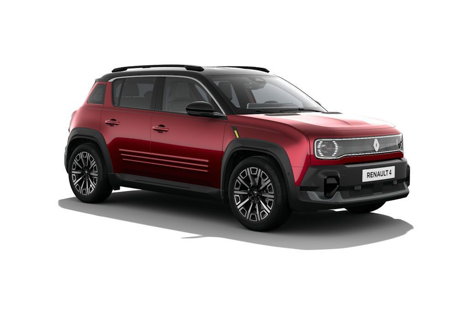 Renault 4, electric, automatic, front-wheel drive