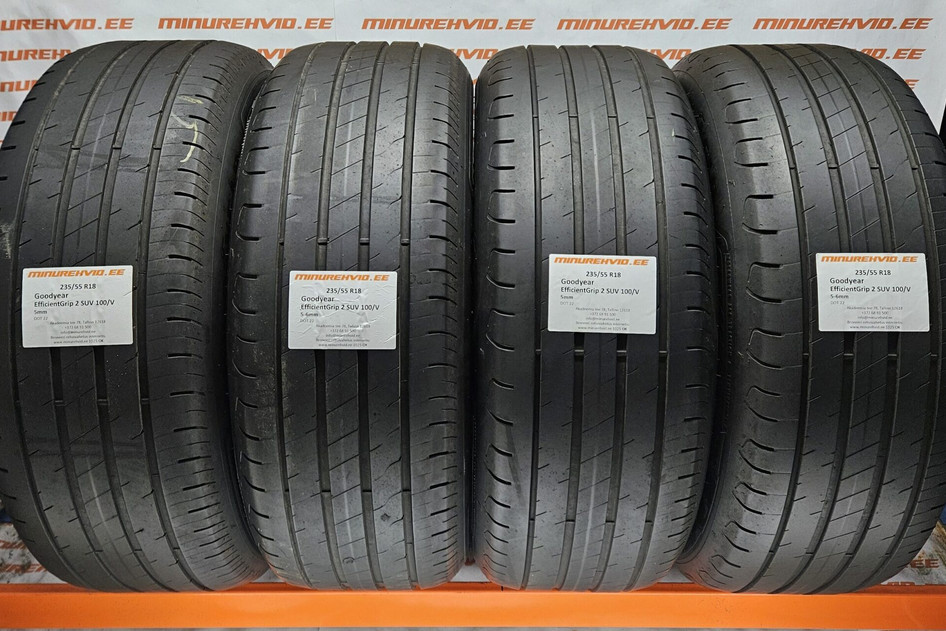 Used summer tire 235/55R18 GoodYear EfficientGrip Performance 2 SUV 100/V