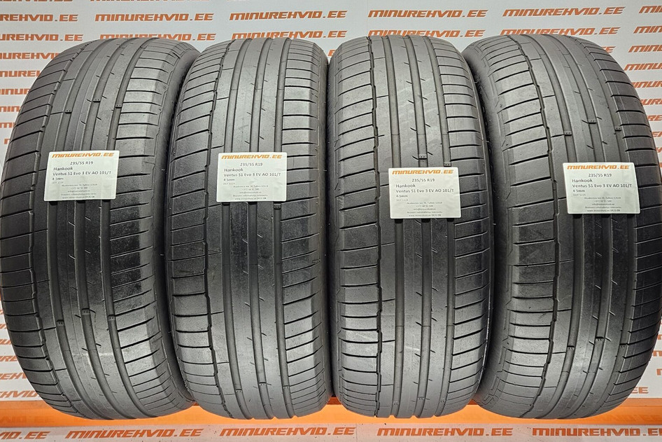 Подержанный летняя шина 235/55R19 Hankook Ventus S1 Evo 3 EV AO 101/T