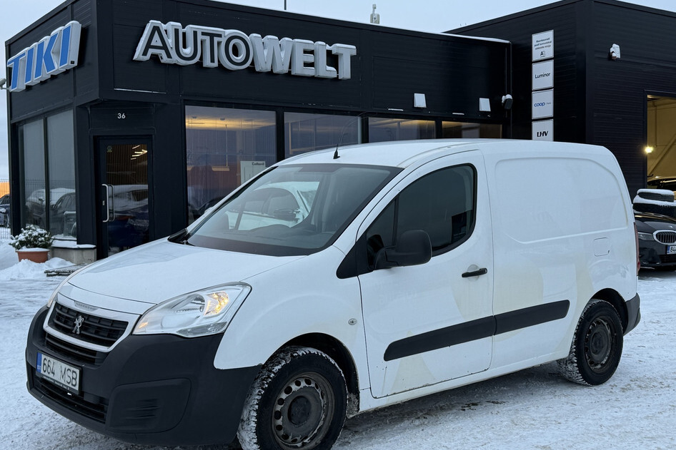 Peugeot Partner, 2018, 1.6, 73 kW, diisel, manuaal, esivedu
