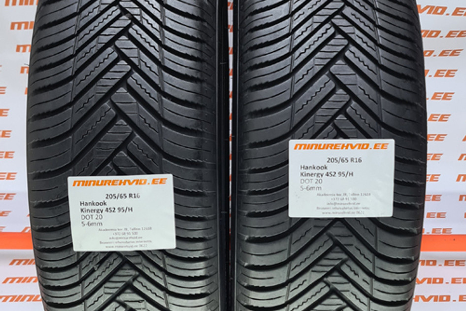 Used summer tire 205/65R16 Hankook Kinergy 4S2 95/H