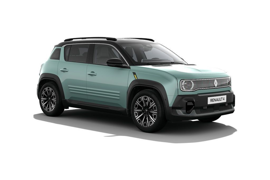 Renault 4, electric, automatic, front-wheel drive