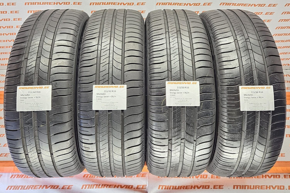Kasutatud suverehv 215/60R16 Michelin Energy Saver + 95/H
