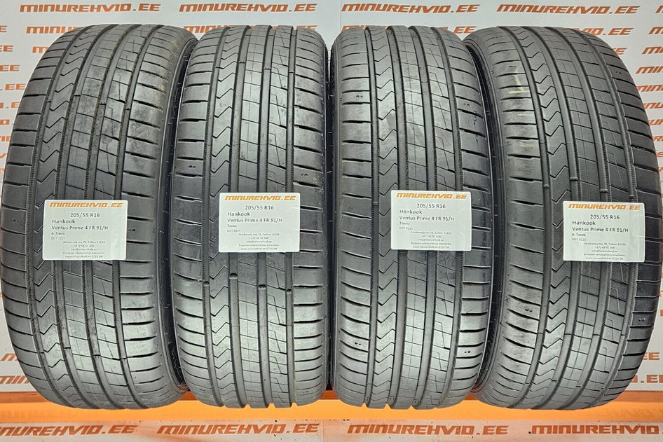 Used summer tire 205/55R16 Hankook Ventus Prime 4 FR 91/H