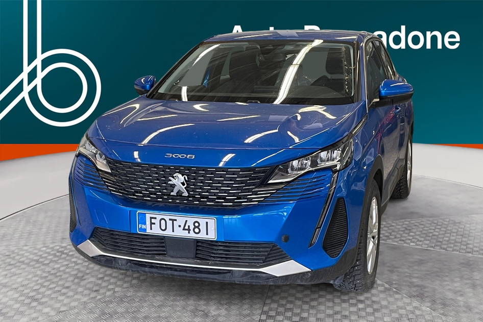 Peugeot 3008, 2021, 1.2, 96 kW, bensiin, automaat, esivedu