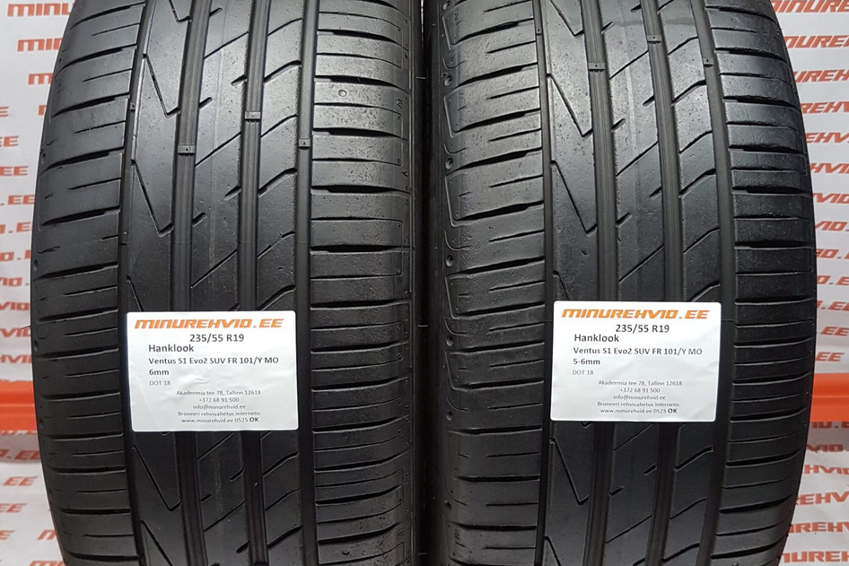 Used summer tire 235/55R19 Ventus S1 Evo 2 SUV FR 101/Y MO