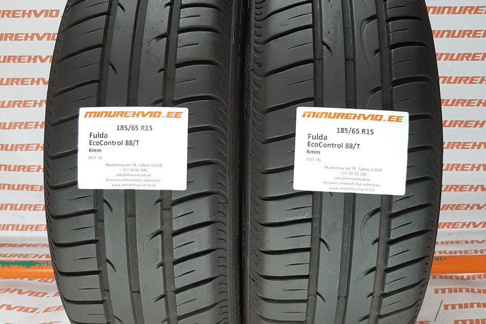 Kasutatud suverehv 185/65R15 Fulda EcoControl 88/T