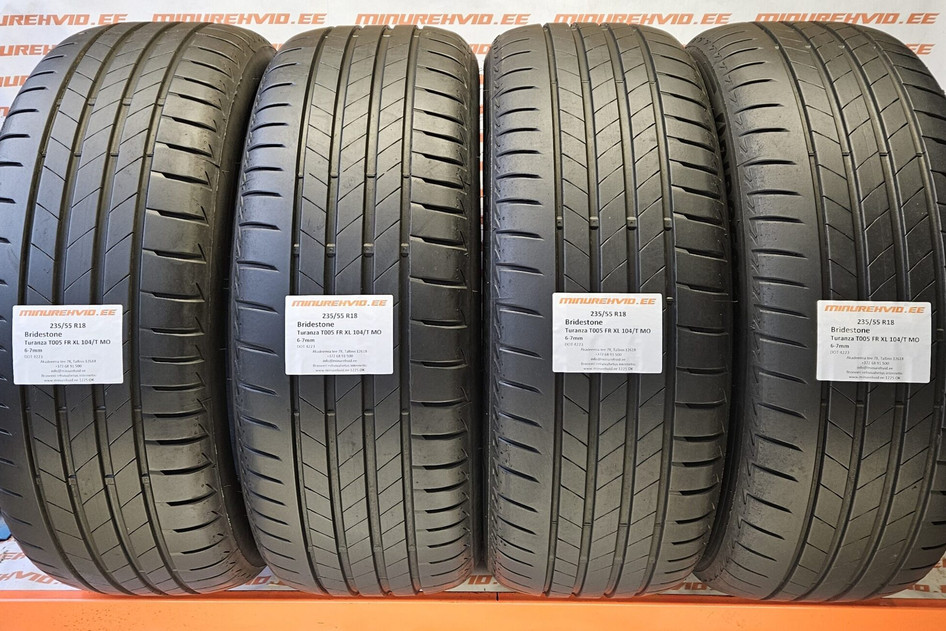 Used summer tire 235/55R18 Turanza T005 FR XL 104/T MO