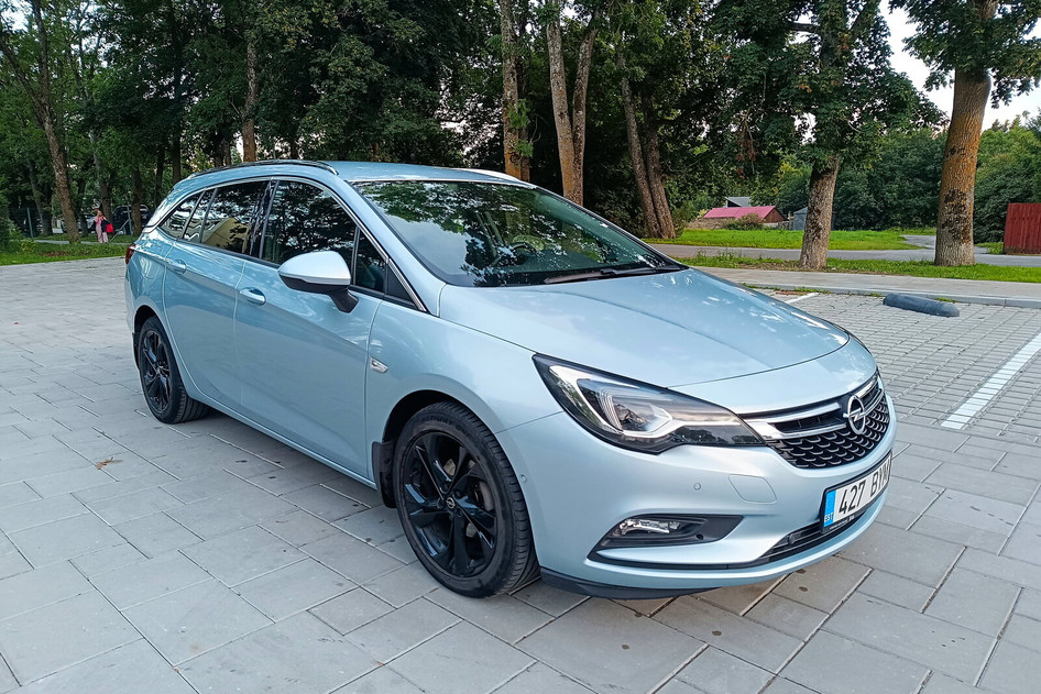 Opel Astra, 2018, 1.4, 110 kW, petrol, automatic, front-wheel drive