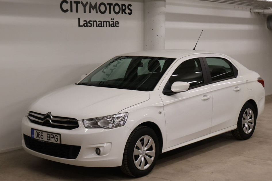 Citroën C-Elysée, 2015, 1.2, 53 kW, bensiin, manuaal, esivedu