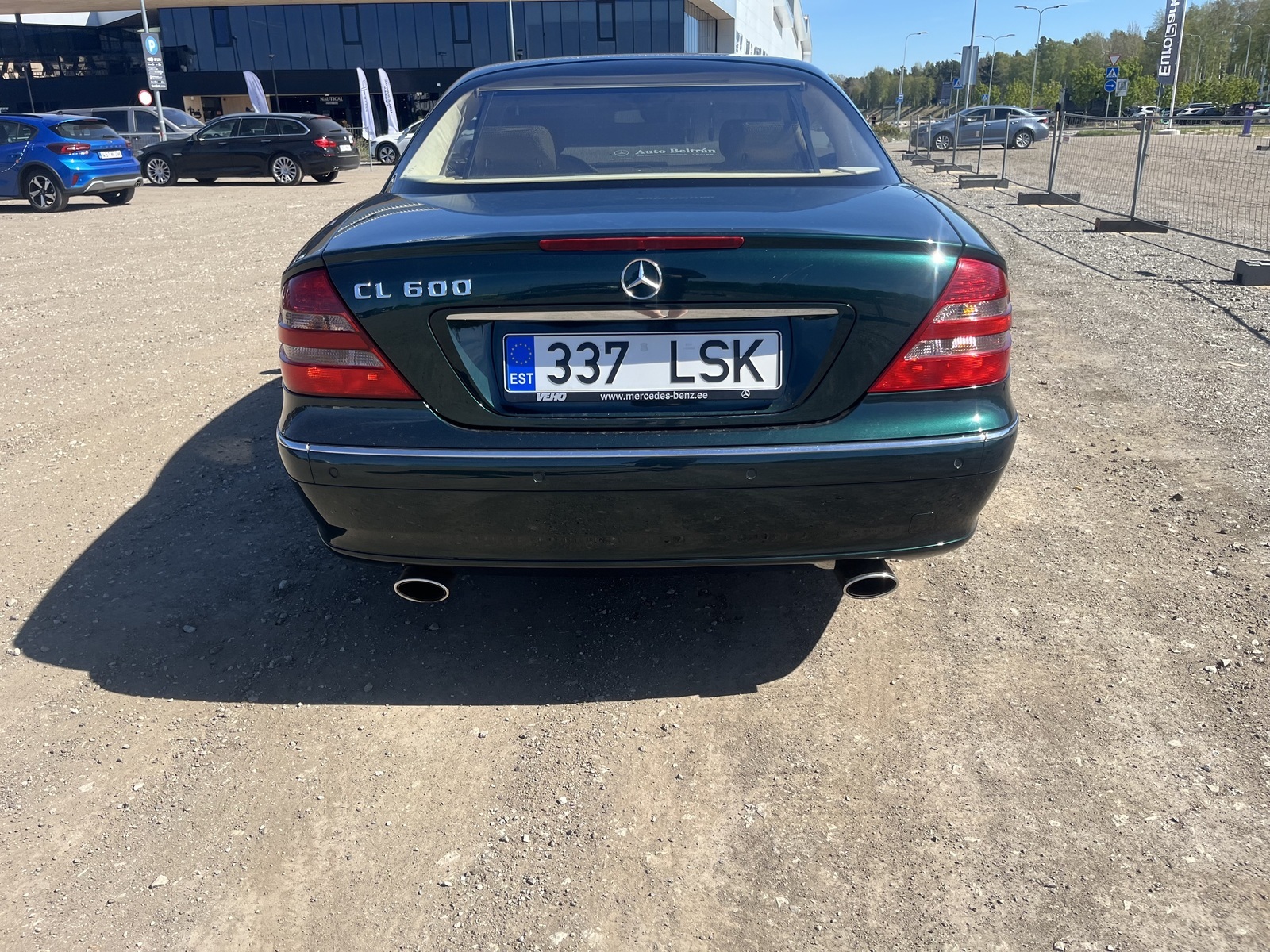 Mercedes-Benz CL 600 2001, photo 6/15