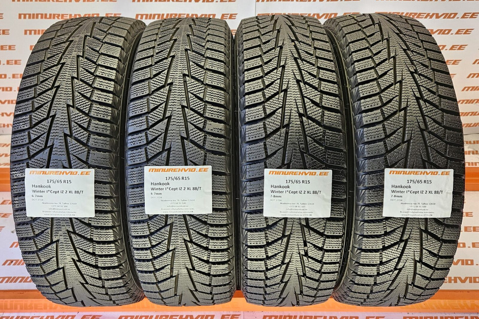Used studless winter tire 175/65R15 Hankook Winter I*Cept IZ 2 XL 88/T