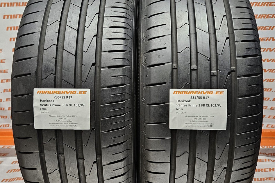 Kasutatud suverehv 235/55R17 Hankook Ventus Prime 3 FR XL 103/W