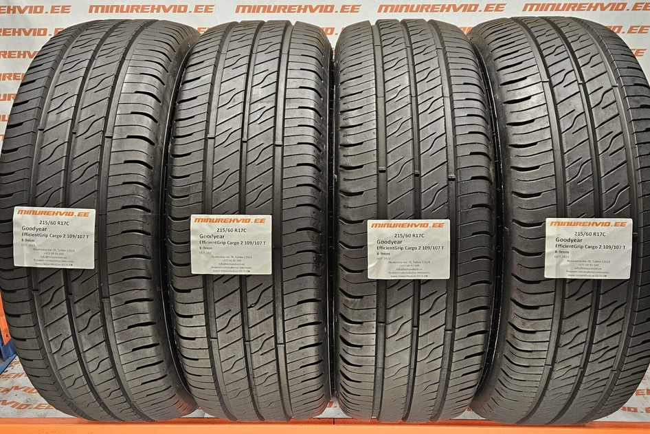 Подержанный летняя шина 215/60R17 GoodYear EfficientGrip Cargo 2 109/107 T