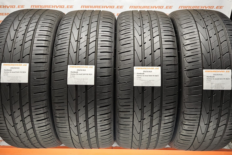 Used summer tire 235/50R19 Hankook Ventus S1 Evo 2 SUV FR 99/V