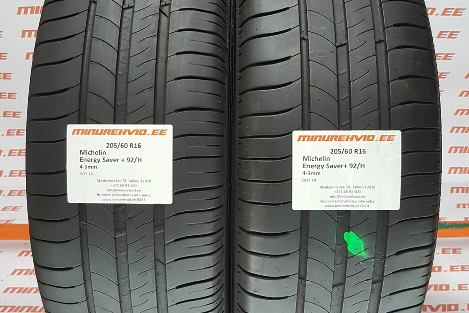 Kasutatud suverehv 205/60R16 Michelin Energy Saver + 92/H