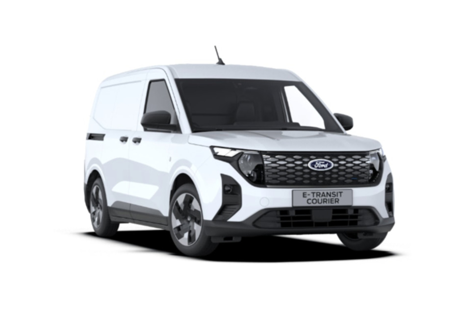 Ford Transit Courier, 100 kW, electric, automatinė, priekiniai varomieji ratai