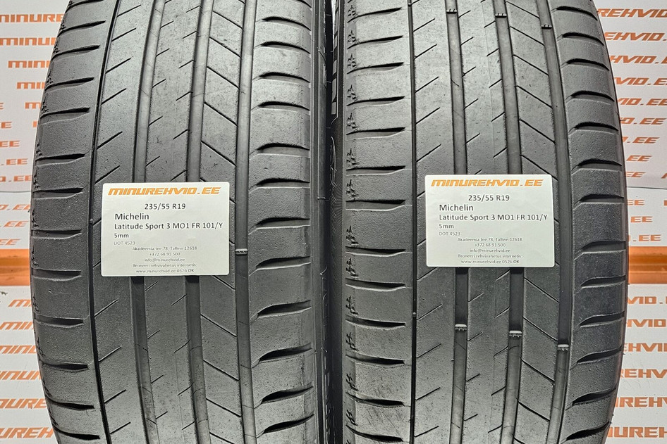 Kasutatud suverehv 235/55R19 Michelin Latitude Sport 3 MO1 FR 101/Y