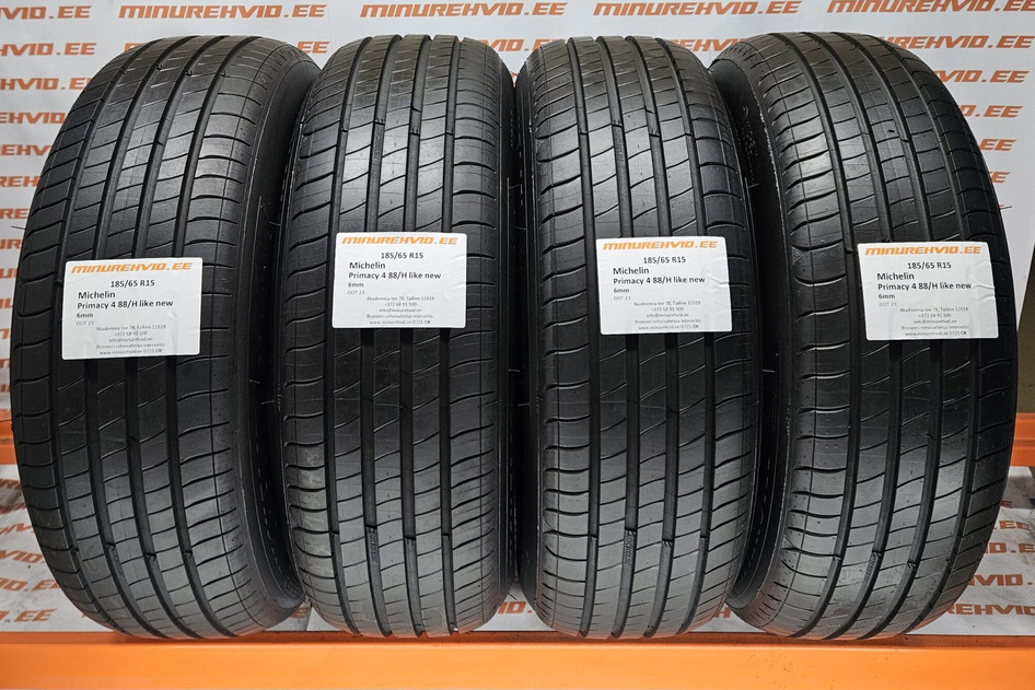 Kasutatud suverehv 185/65R15 Michelin Primacy 4 88/H like new
