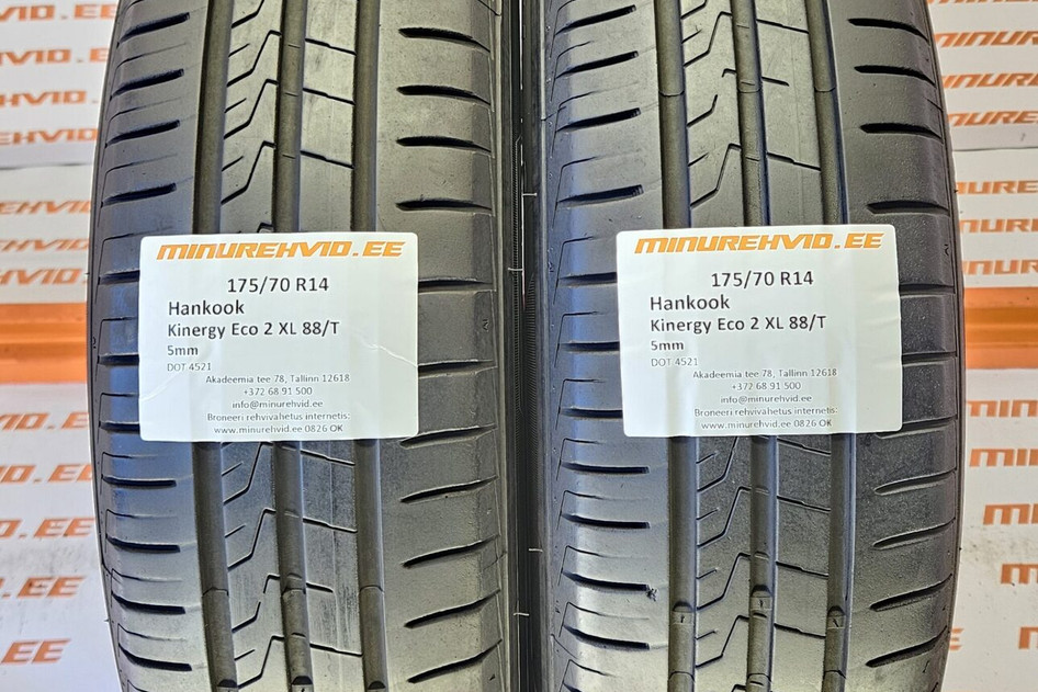 Kasutatud suverehv 175/70R14 Hankook Kinergy Eco 2 XL 88/T