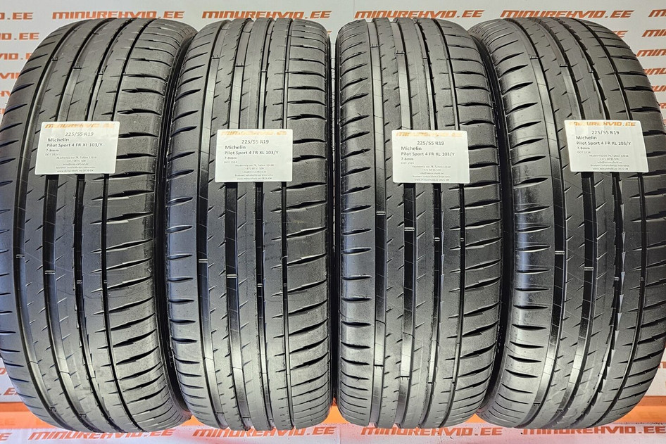 Kasutatud suverehv 225/55R19 Michelin Pilot Sport 4 FR XL 103/Y