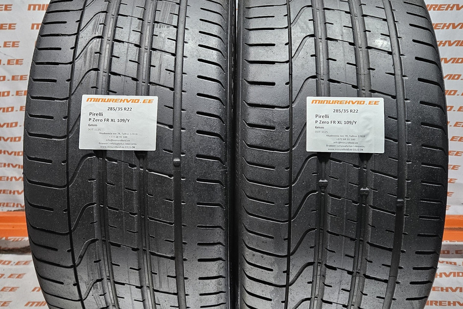 Kasutatud suverehv 285/35R22 Pirelli P Zero FR XL 109/Y