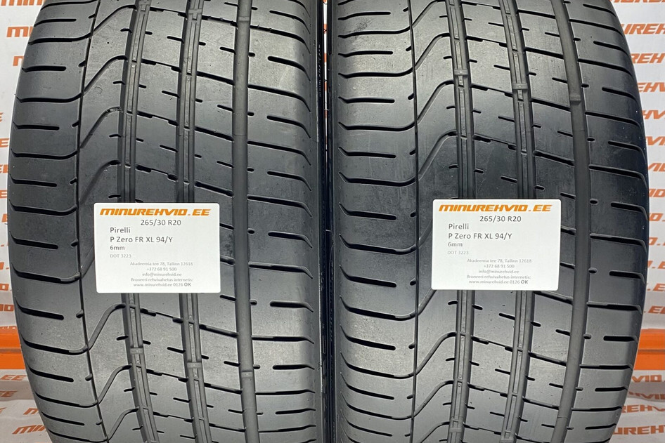 Used summer tire 265/30R20 Pirelli P Zero FR XL 94/Y