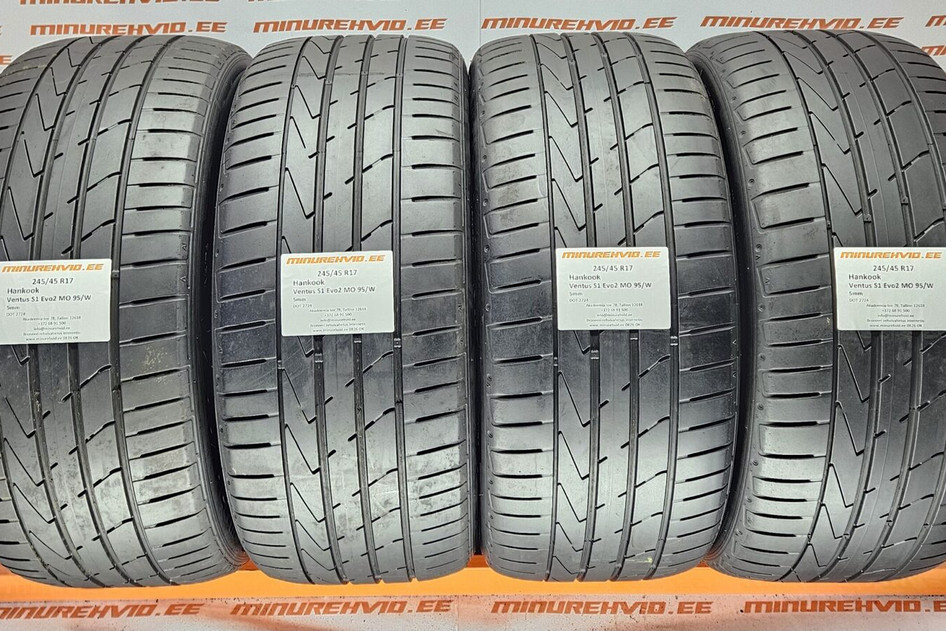 Kasutatud suverehv 245/45R17 Hankook Ventus S1 Evo 2 MO 95/W