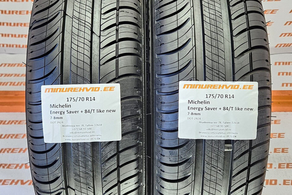 Kasutatud suverehv 175/70R14 Michelin Energy Saver + 84/T like new