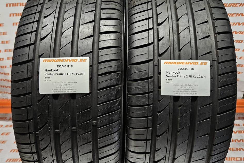Used summer tire 255/45R18 Hankook Ventus Prime 2 FR XL 103/H