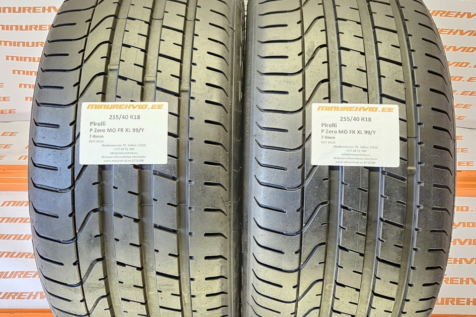 Used summer tire 255/40R18 Pirelli P Zero MO FR XL 99/Y