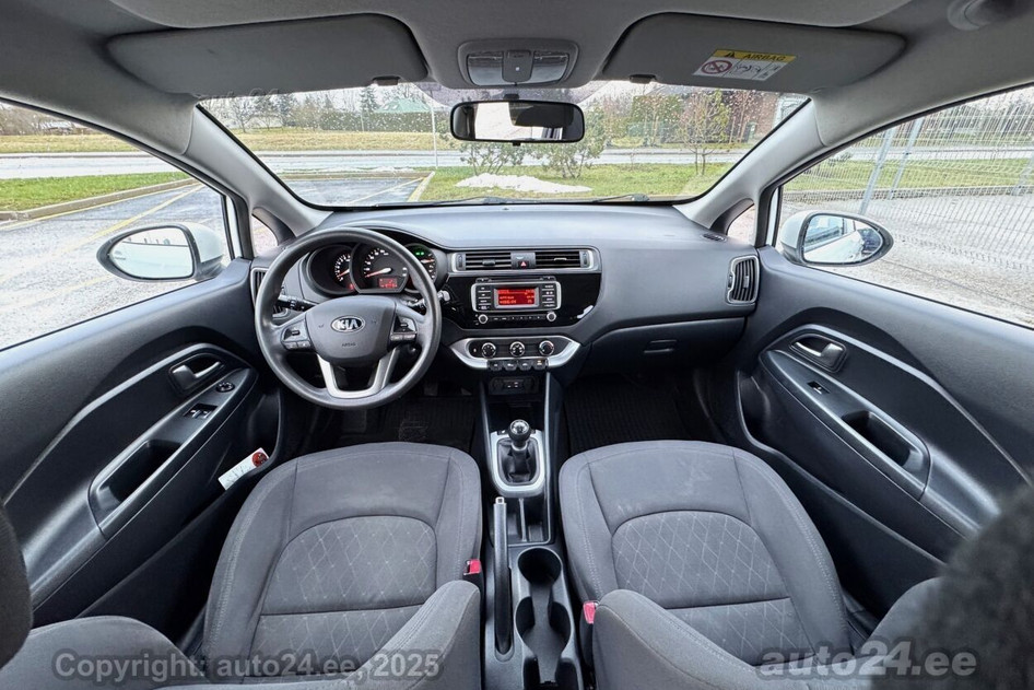 Kia Rio, 2015, 1.2, 62 kW, bensiin, manuaal, esivedu