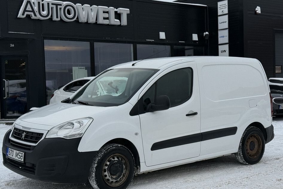 Peugeot Partner, 2018, 1.6, 73 kW, diisel, manuaal, esivedu