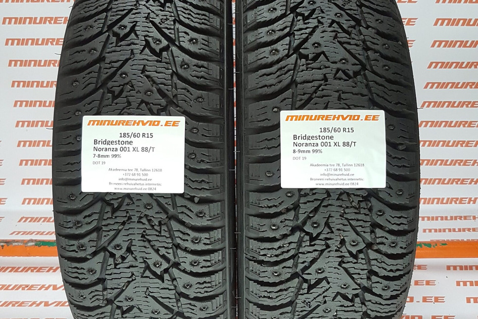 Used studded tire 185/60R15 Bridgestone Noranza 001 XL 88/T