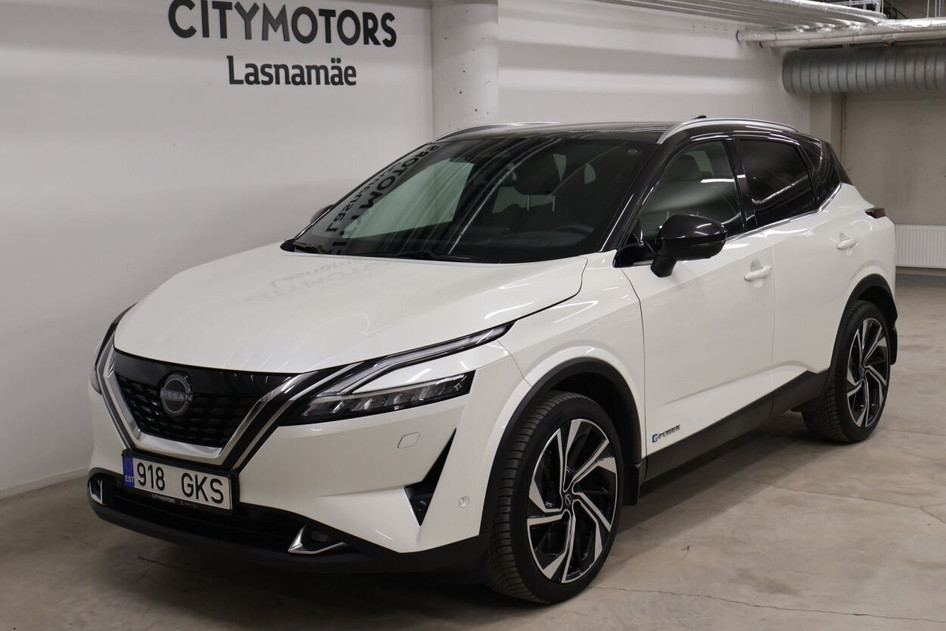 Nissan Qashqai, 2023, 1.5, 116 kW, hübriid (bensiin/elekter), esivedu