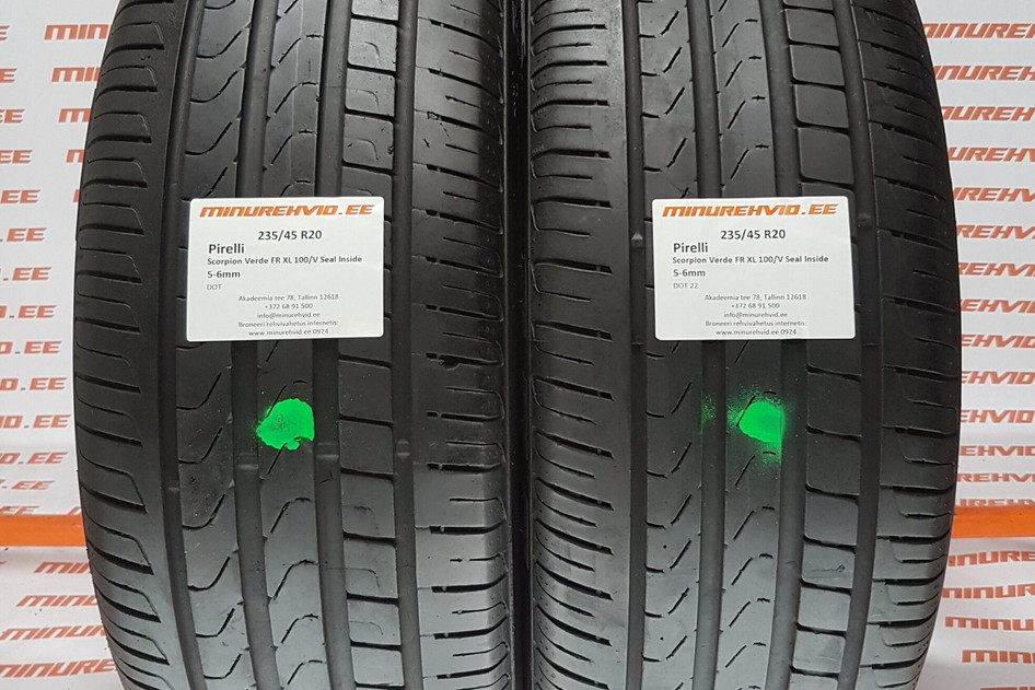 Kasutatud suverehv 235/45R20 Pirelli Scorpion Verde FR XL 100/V Seal Inside