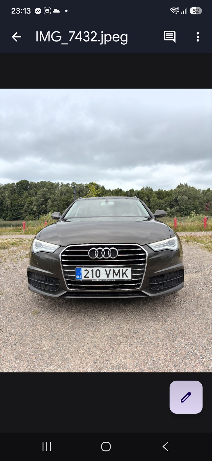 Audi A6 2018, photo 2/5