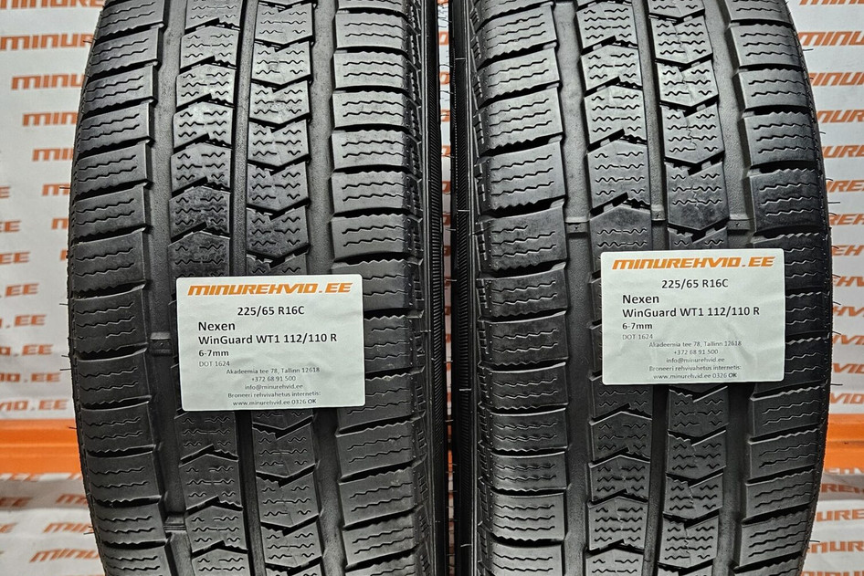 Used studless winter tire 225/65R16 Nexen WinGuard WT1 112/110 R