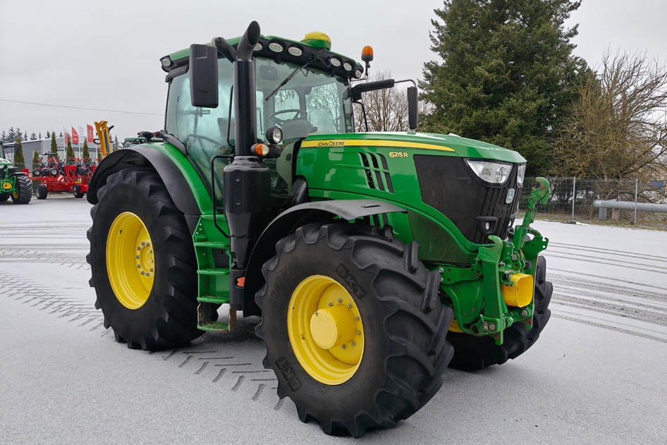 John Deere 6215R, 6.8, 158 kW, dyzelinas, automatinė, visų varomųjų ratų pavara