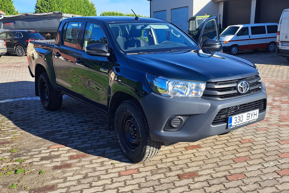 Toyota Hilux, 2018, 2.4, 110 kW, dyzelinas, mechaninė, visų varomųjų ratų pavara