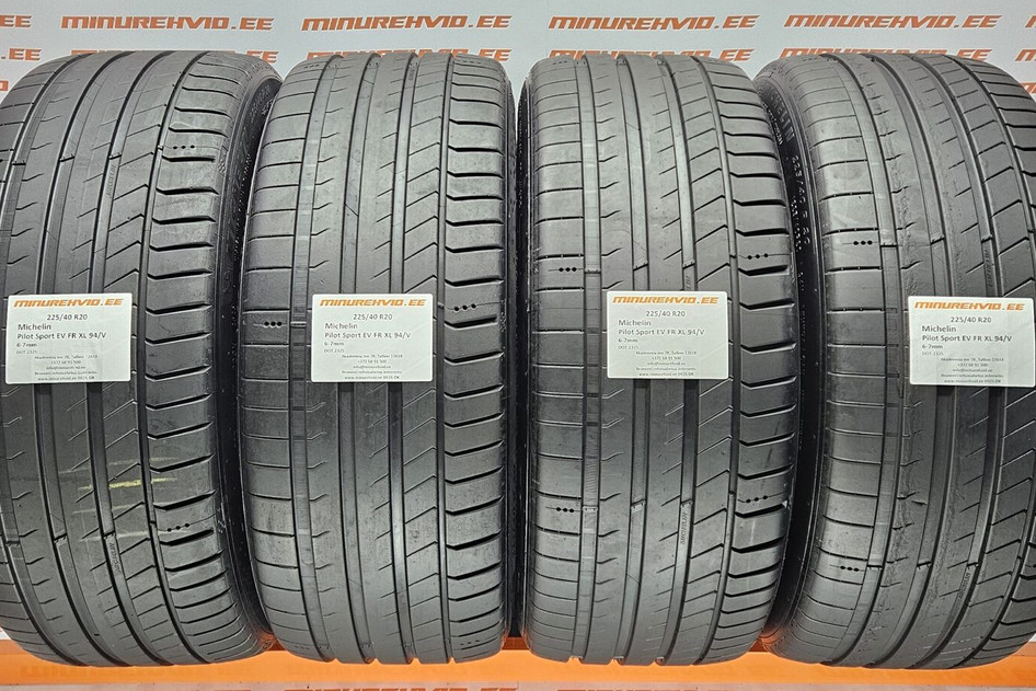 Used summer tire 225/40R20 Michelin Pilot Sport EV FR XL 94/V