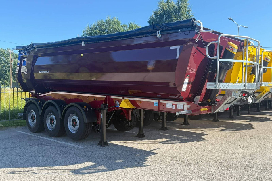 Schwarzmüller K-serie 27m3, 18 t sadulatapp, 2026