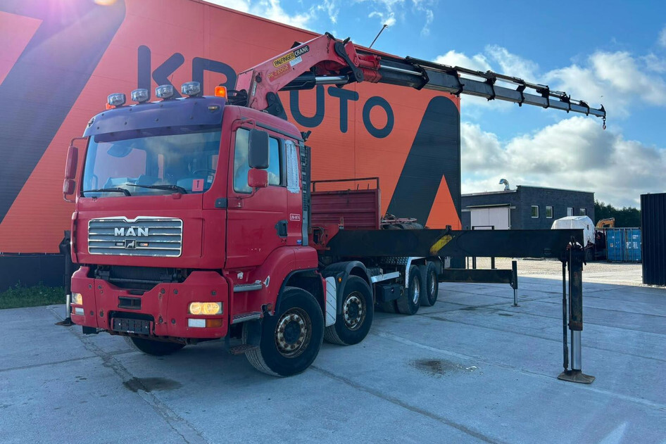 MAN TGA 35.380 8x4, 2006, 380 kW, diesel, manual