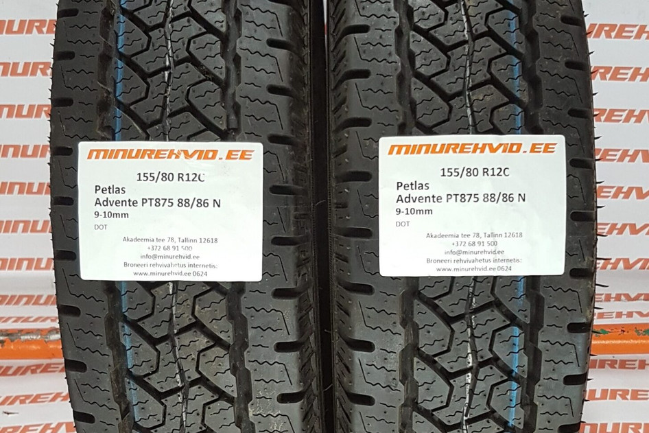 Подержанный летняя шина 155/80R12 Petlas Advente PT875 88/86 N