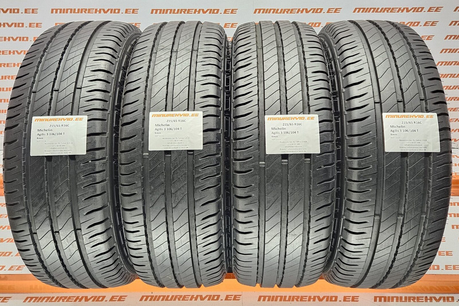 Kasutatud suverehv 215/65R16 Michelin Agilis 3 106/104 T 1223
