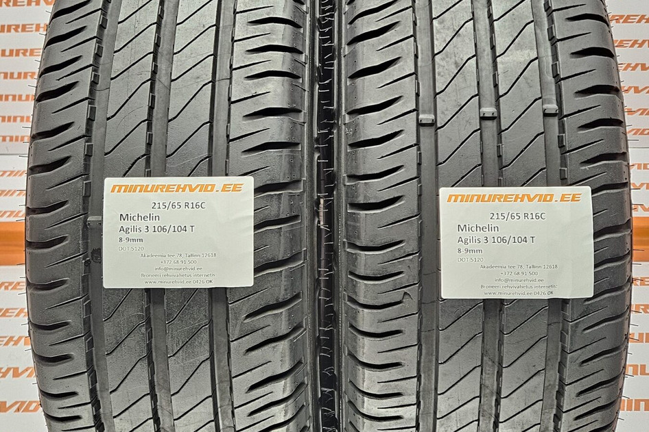 Подержанный летняя шина 215/65R16 Michelin Agilis 3 106/104 T 5120