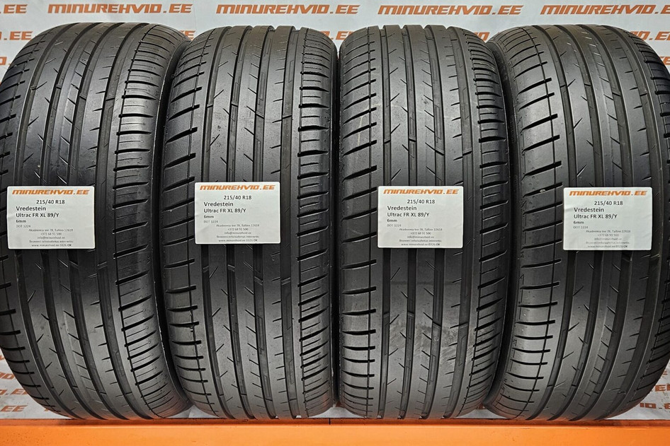 Kasutatud suverehv 215/40R18 Vredestein Ultrac FR XL 89/Y 1224