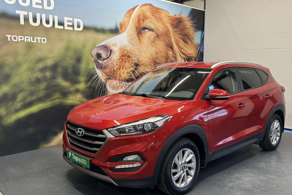 Hyundai Tucson, 2017, 1.6, 130 kW, benzinas, automatinė, priekiniai varomieji ratai