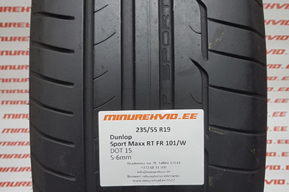 Kasutatud suverehv 235/55R19 Dunlop Sport Maxx RT FR 101/W