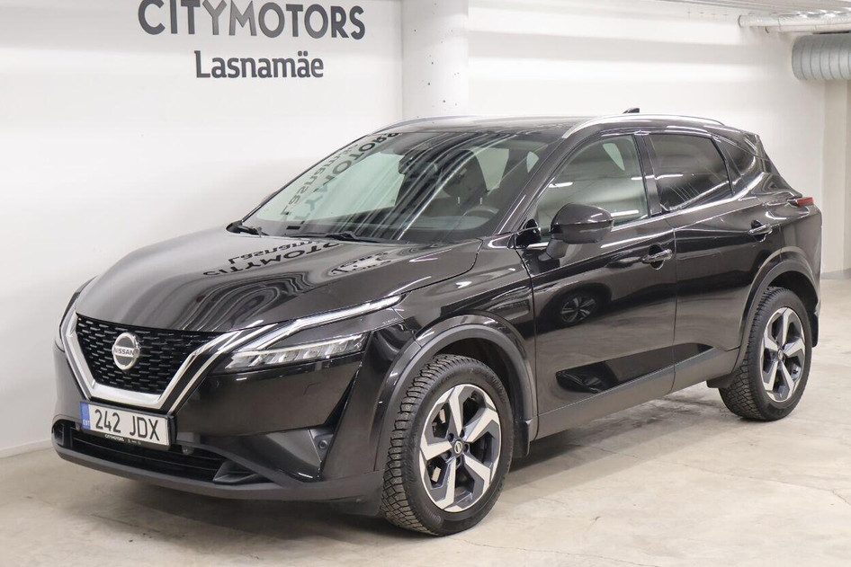 Nissan Qashqai, 2021, 1.3, 116 kW, hübriid (bensiin/elekter), automaat, esivedu